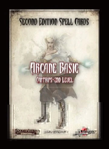 Pathfinder 2nd Edition Spell Cards: Arcane Basic available at cdkinsights Luxembourg