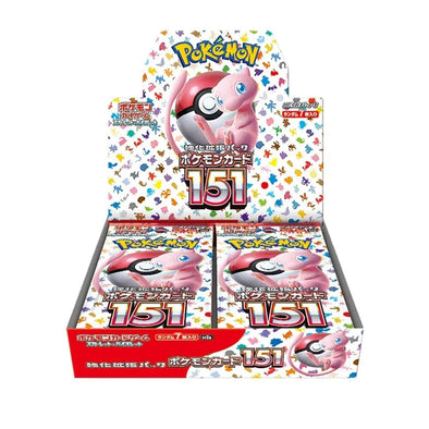 Pokemon - Pokemon 151 - Japanese Booster Box available at cdkinsights Luxembourg